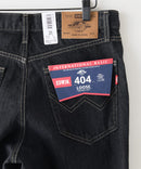 【EDWIN/エドウイン】404 ルーズストレート ブラック インターナショナルベーシック E404-301