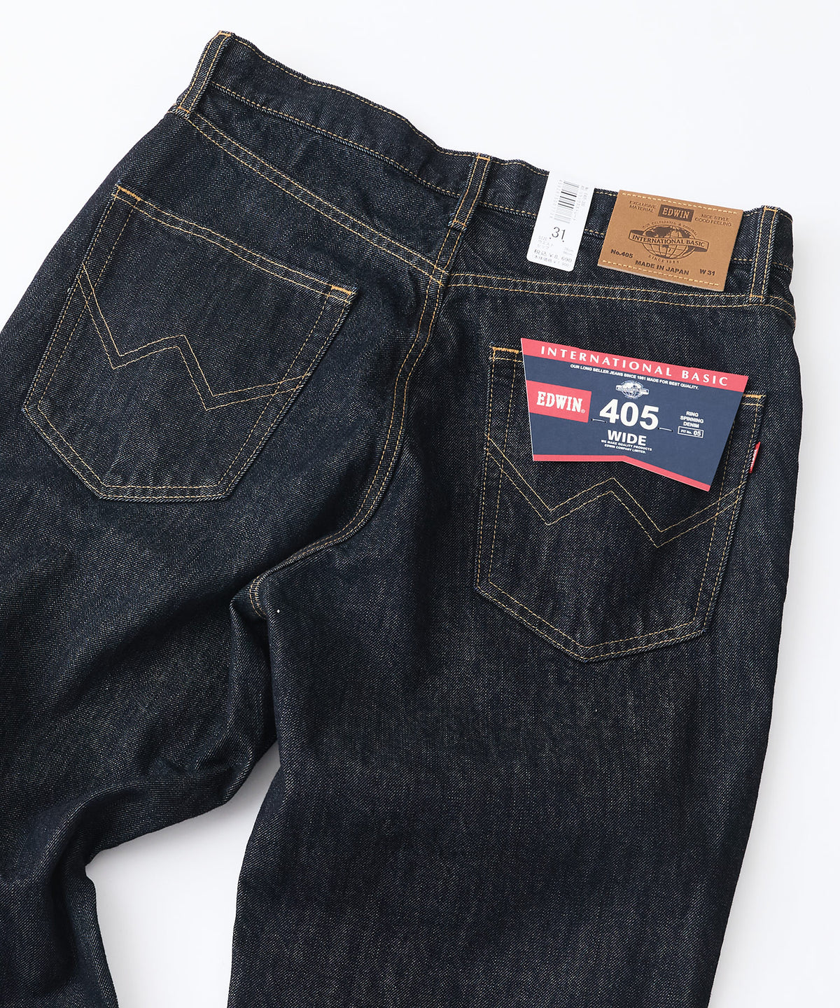 EDWIN/エドウイン】405 リラックスストレート ワンウォッシュ