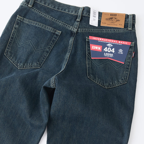 EＤＷＩＮ404 新品 INTERNATIONAL BASIC EDWIN エドウィン 404 ゆったりストレート