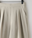 【fort point:フォートポイント】ラクニスタ 2タックワイドパンツzo