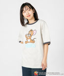TOM AND JERRY トムとジェリー Tシャツ オリジナルデザイン ジェリー タフィー ドロップショルダー ビッグシルエット ユニセックス キャラクター ❘ジーンズメイト公式オンラインショップ