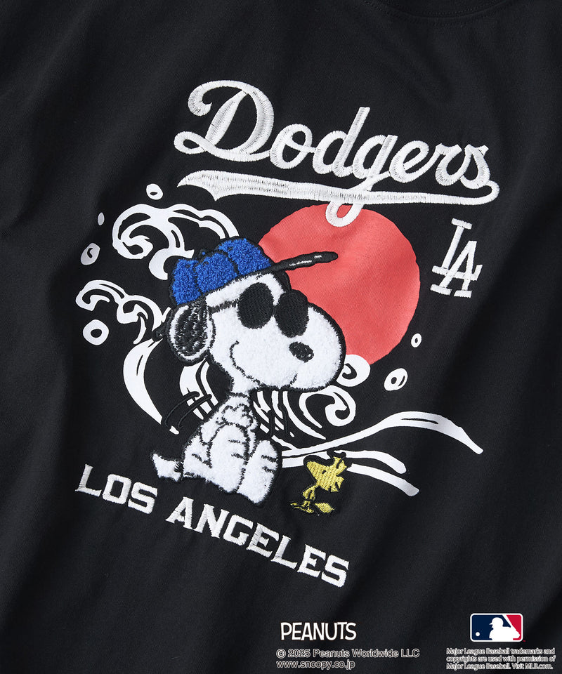 【PEANUTS×MLB】オリジナルデザイン 和柄Ｔシャツ ドジャース ヤンキース カブス スーベニア