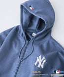 【PEANUTS×MLB】オリジナルデザイン フルジップパーカー ヤンキース ドジャース カブス キャラクター