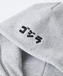 【GODZILLA/ゴジラ】ゴジラ キングギドラ オリジナルデザイン ビッグシルエット 裏起毛 プルオーバーパーカー フーディー ドロップショルダー オーバーサイズ