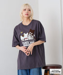 【タマ＆フレンズ～うちのタマ知りませんか？】オリジナルデザインTシャツ バイキンくん 刺繍 ドロップショルダー ユニセックス