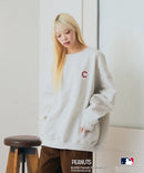 【PEANUTS×MLB】オリジナルデザイン 裏起毛トレーナー ヤンキース ドジャース カブス キャラクター