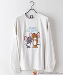 TOM AND JERRY トムとジェリー ロンT オリジナルデザイン ジェリー タフィー ドロップショルダー ビッグシルエット ユニセックス