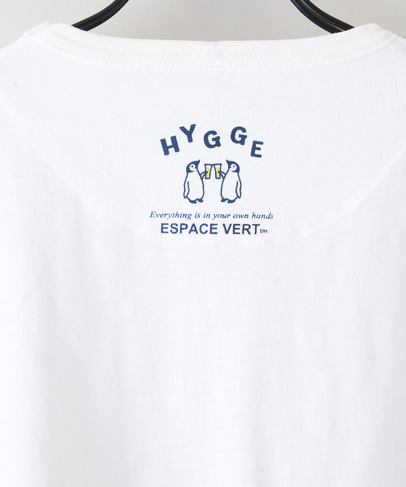 【Blue Standard/ブルースタンダード】スラブコットン アニマルプリント Tシャツzo