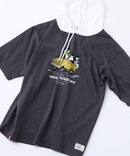 【Blue Standard/ブルースタンダード】スラブコットン アニマルプリント Tパーカーzo