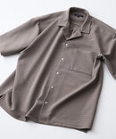 ドライリップルオープンシャツ【BLUE STANDARD/ブルースタンダード】