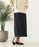 【C-FORT POINT/フォートポイント】裏地ベロア 台形スカート