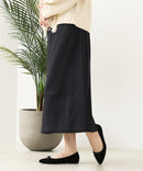 【C-FORT POINT/フォートポイント】裏地ベロア 台形スカート