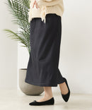 【C-FORT POINT/フォートポイント】裏地ベロア 台形スカート