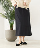 【C-FORT POINT/フォートポイント】裏地ベロア 台形スカート