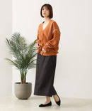 【C-FORT POINT/フォートポイント】裏地ベロア 台形スカート