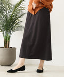 【C-FORT POINT/フォートポイント】裏地ベロア 台形スカート