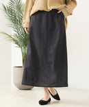 【C-FORT POINT/フォートポイント】裏地ベロア 台形スカート