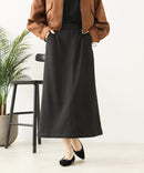 【C-FORT POINT/フォートポイント】裏地ベロア 台形スカート