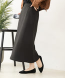 【C-FORT POINT/フォートポイント】裏地ベロア 台形スカート