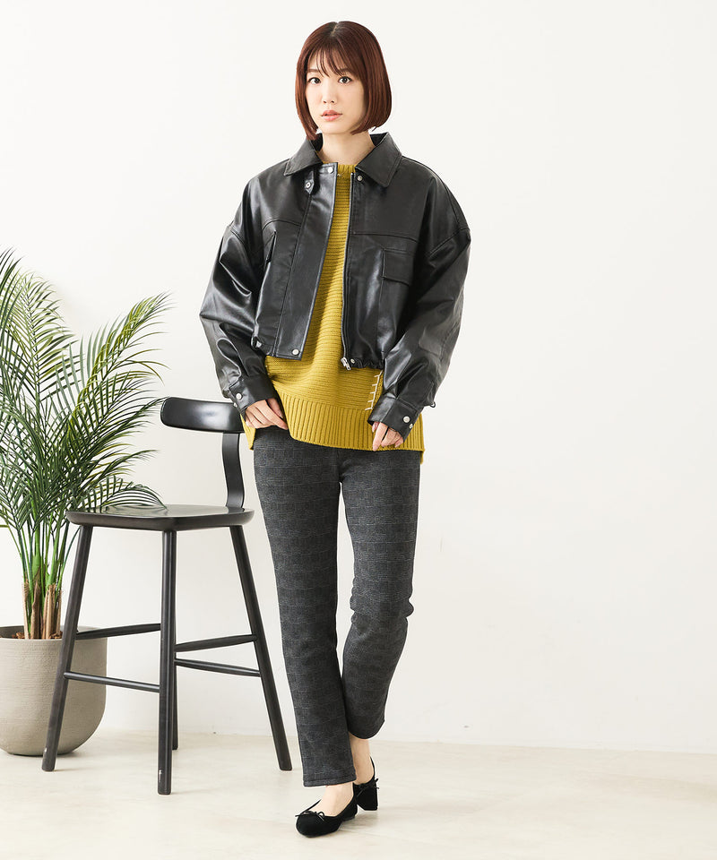 【C-FORT POINT/フォートポイント】裏地モフモフ シャギーパンツ