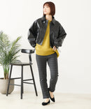 【C-FORT POINT/フォートポイント】裏地モフモフ シャギーパンツ