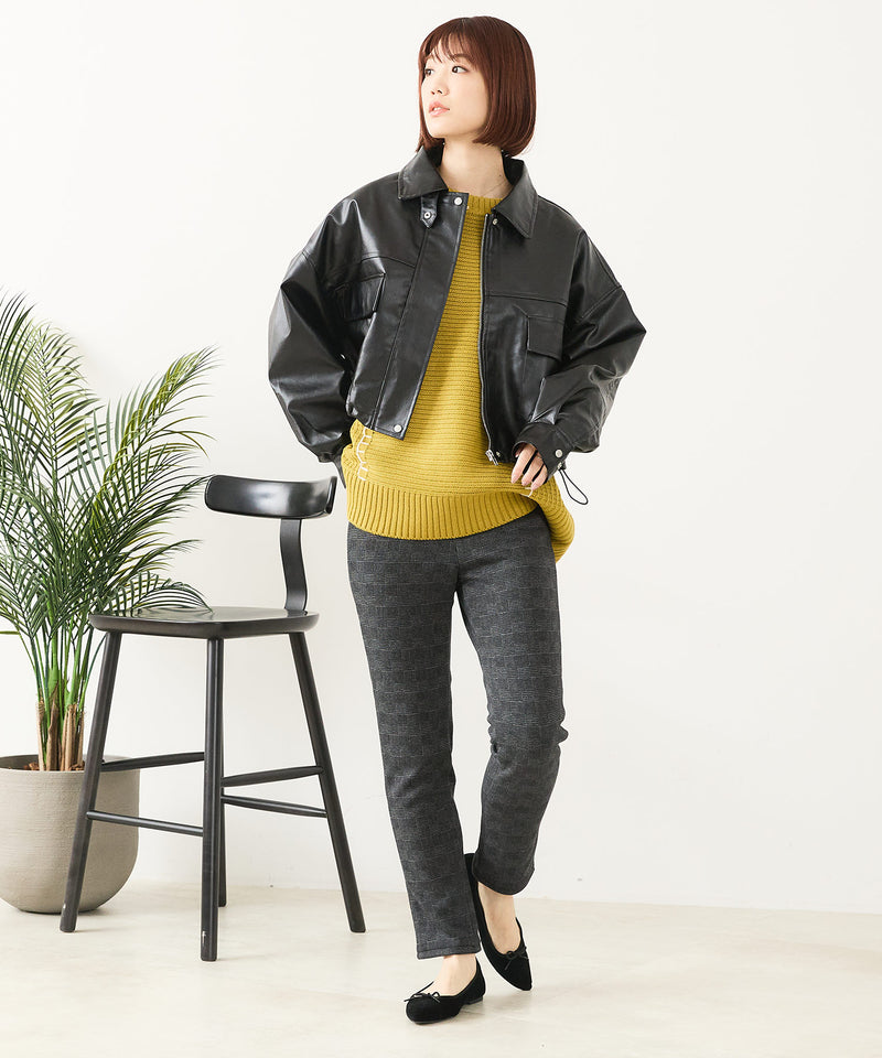 【C-FORT POINT/フォートポイント】裏地モフモフ シャギーパンツ