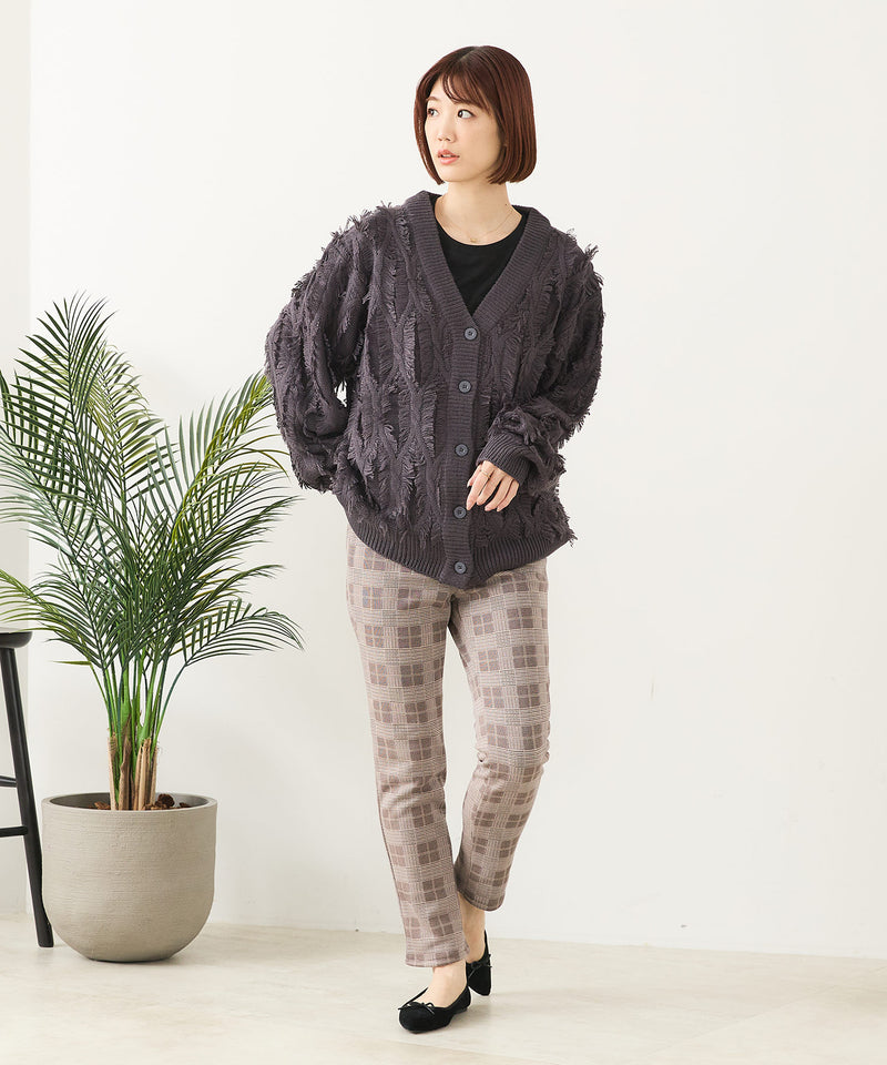 【C-FORT POINT/フォートポイント】裏地モフモフ シャギーパンツ