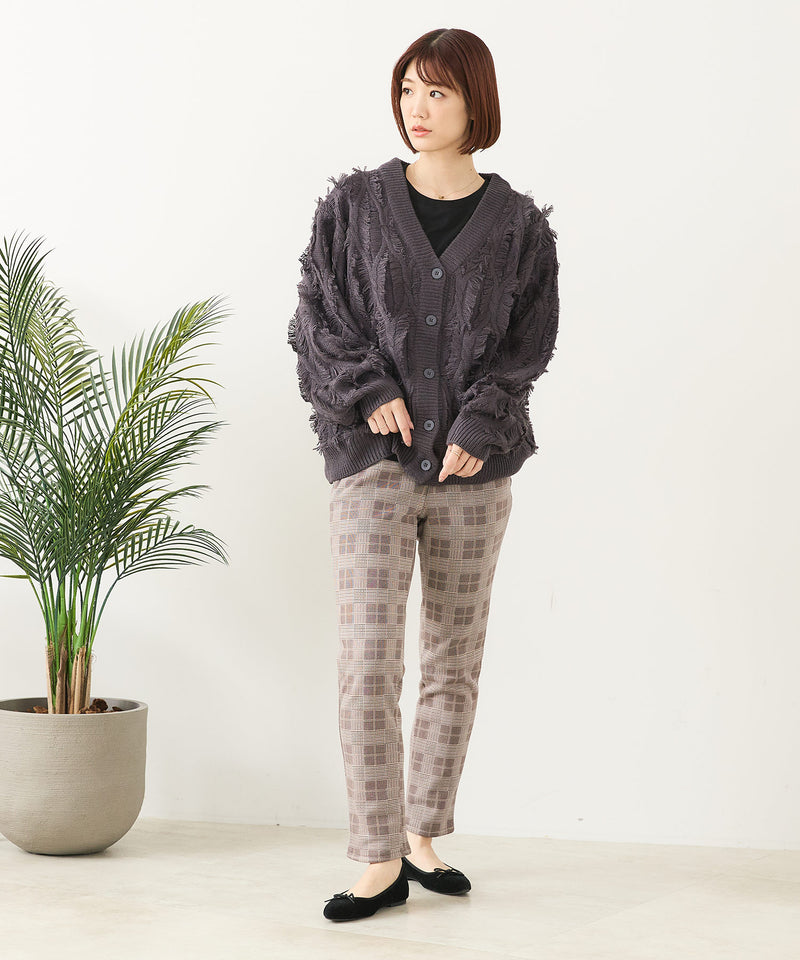 【C-FORT POINT/フォートポイント】裏地モフモフ シャギーパンツ