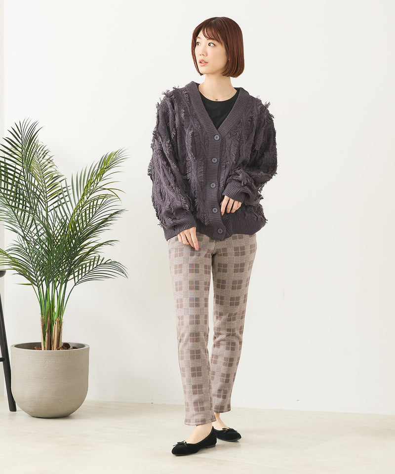 【C-FORT POINT/フォートポイント】裏地モフモフ シャギーパンツ