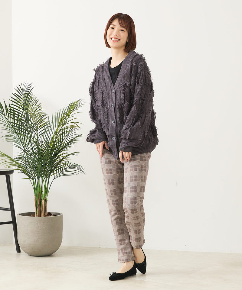 【C-FORT POINT/フォートポイント】裏地モフモフ シャギーパンツ