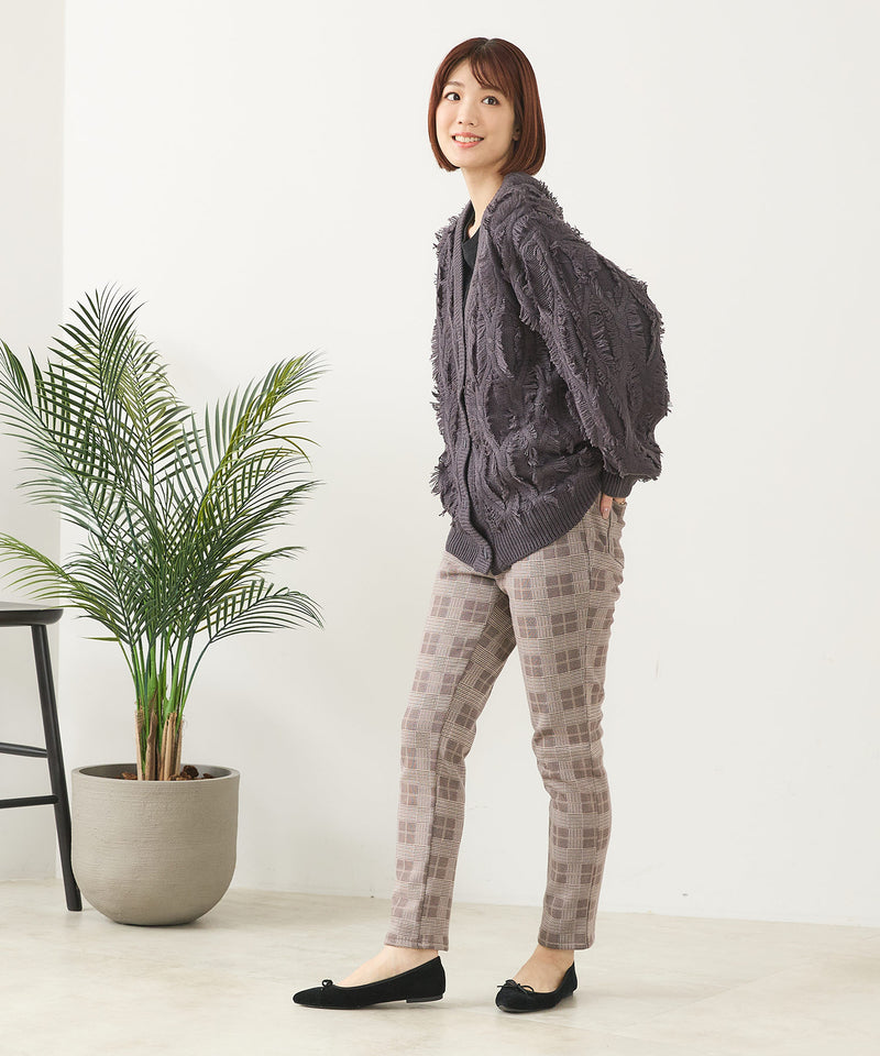 【C-FORT POINT/フォートポイント】裏地モフモフ シャギーパンツ