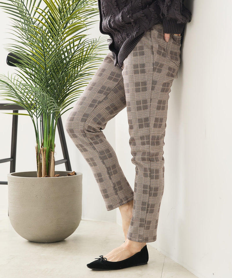 【C-FORT POINT/フォートポイント】裏地モフモフ シャギーパンツ