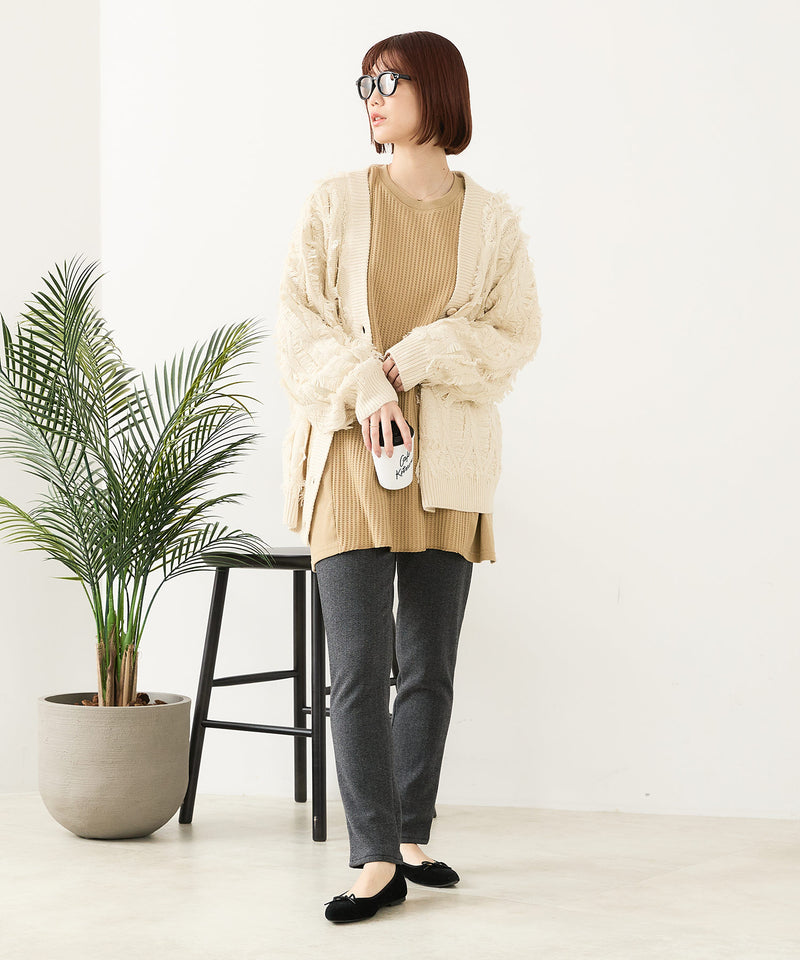 【C-FORT POINT/フォートポイント】裏地モフモフ シャギーパンツ