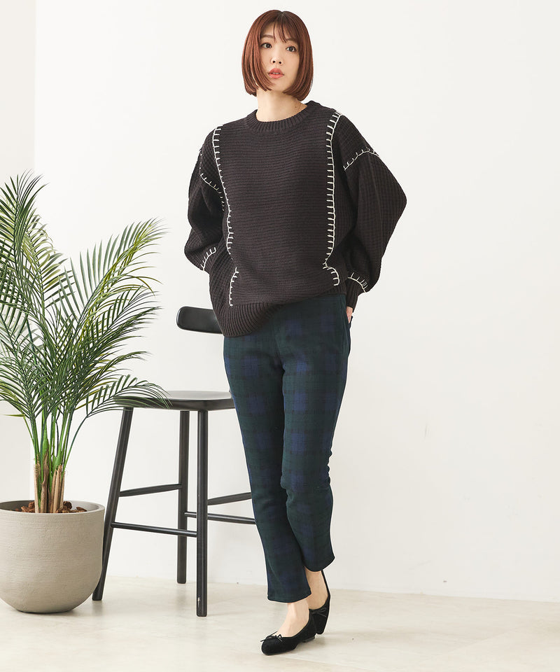 【C-FORT POINT/フォートポイント】裏地モフモフ シャギーパンツ