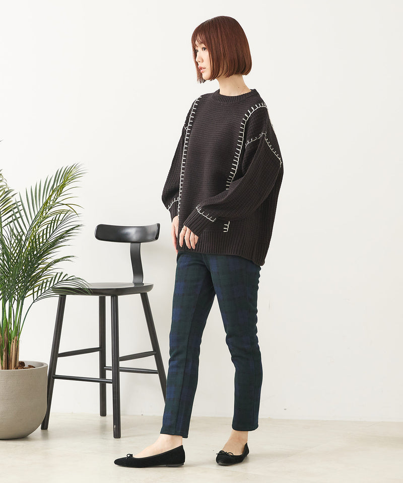 【C-FORT POINT/フォートポイント】裏地モフモフ シャギーパンツ