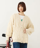 【C-FORT POINT/フォートポイント】フリンジニットカーディガン2