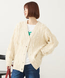 【C-FORT POINT/フォートポイント】フリンジニットカーディガン2