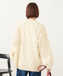 【C-FORT POINT/フォートポイント】フリンジニットカーディガン2