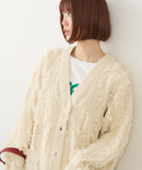 【C-FORT POINT/フォートポイント】フリンジニットカーディガン2