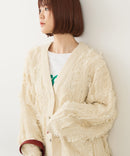 【C-FORT POINT/フォートポイント】フリンジニットカーディガン2