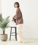 【C-FORT POINT/フォートポイント】フリンジニットカーディガン2