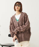 【C-FORT POINT/フォートポイント】フリンジニットカーディガン2