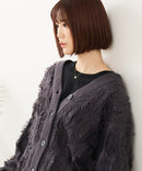 【C-FORT POINT/フォートポイント】フリンジニットカーディガン2