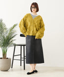 【C-FORT POINT/フォートポイント】フリンジニットカーディガン2