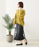 【C-FORT POINT/フォートポイント】フリンジニットカーディガン2