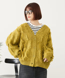 【C-FORT POINT/フォートポイント】フリンジニットカーディガン2