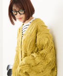 【C-FORT POINT/フォートポイント】フリンジニットカーディガン2