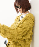 【C-FORT POINT/フォートポイント】フリンジニットカーディガン2