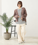 【C-FORT POINT/フォートポイント】フリンジニットカーディガン1