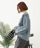 【C-FORT POINT/フォートポイント】フリンジニットプルオーバー